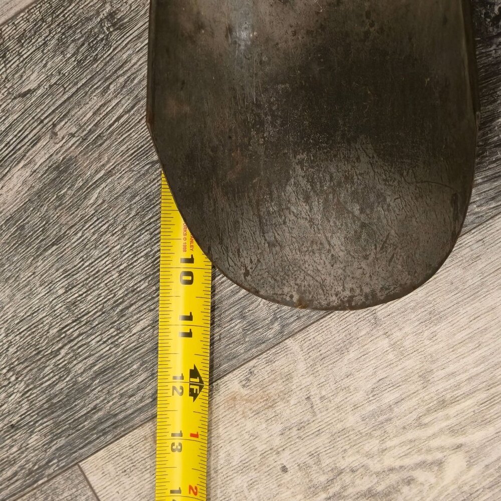 Vintage Metal Grain Scoop Shovel Rustic Farmhouse Primitive Antique Steel Tool - Picture 13 of 13